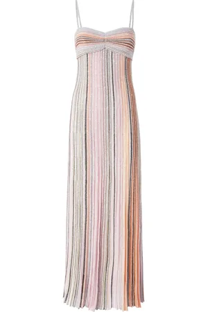 Missoni Pleated lam?? maxi dress