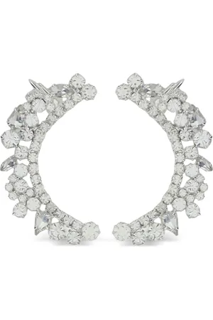 MAGDA BUTRYM Assorted crystal cuff earrings