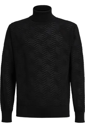 Missoni Chevron roll-neck jumper