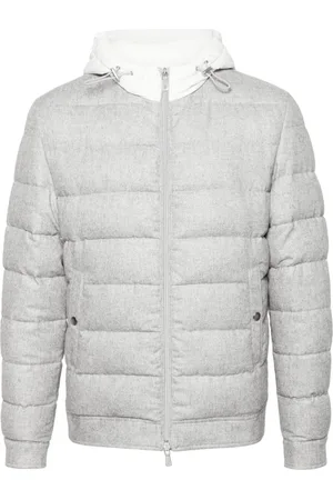 ELEVENTY Hooded down jacket