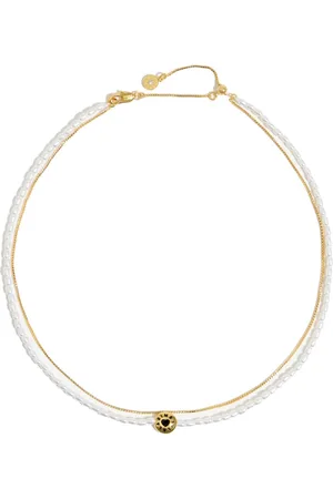 Bimba y Lola Logo-charm multi-chain necklace