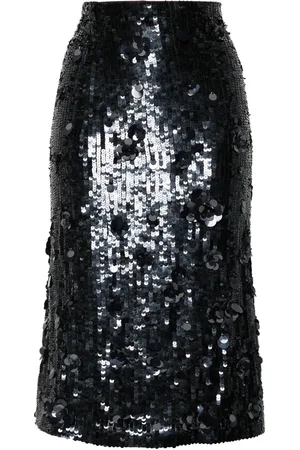 P.A.R.O.S.H. Sequined midi skirt