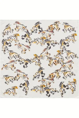 Bimba y Lola Dog-print scarf