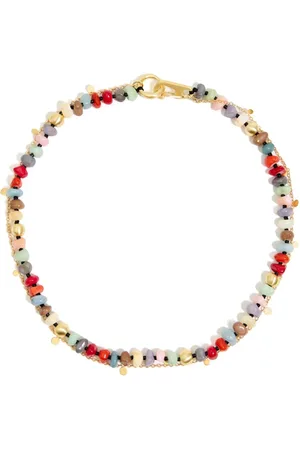 Bimba y Lola Gemstone-detail double-chain necklace