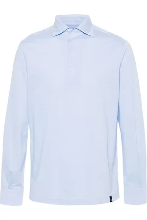 Boggi Milano Logo-tag polo shirt