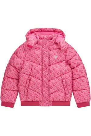 Guess Logo-print padded jacket