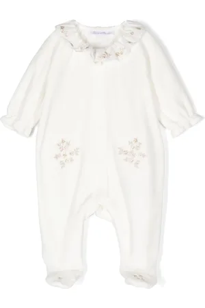 Tartine Et Chocolat Floral-embroidered pyjamas