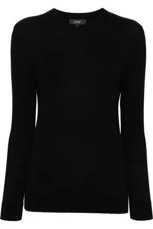 FAY Logo-embroidered sweater