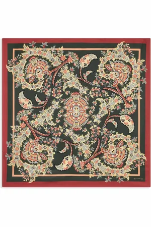 Etro Paisley-print silk scarf