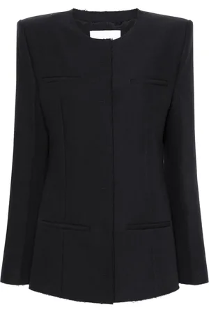Msgm Raw-cut tailored jacket