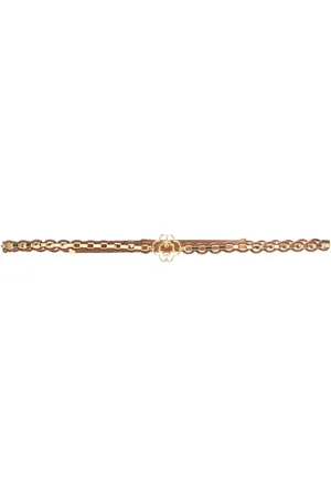 Maje Chain-link leather belt