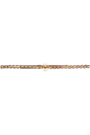 Maje Chain-link leather belt