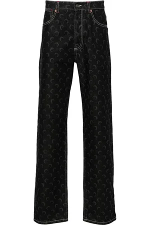 Marine Serre Moon-print jeans