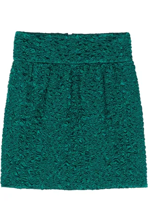 Saint Laurent Ruched mini skirt