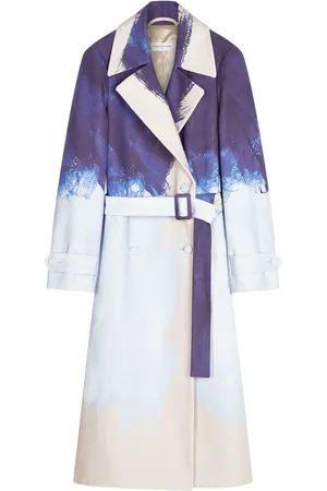 DRIES VAN NOTEN Printed cotton coat