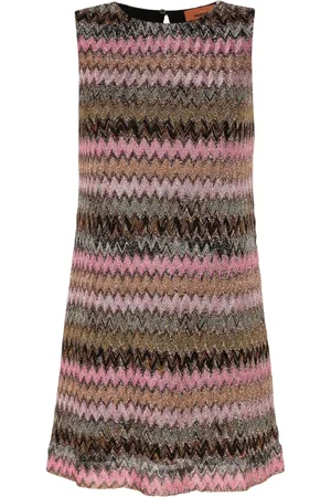 Missoni Zigzag lurex minidress