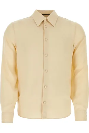 Gucci GG Supreme-print silk shirt