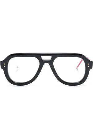 Thom Browne Navigator-frame glasses