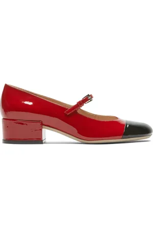 Nº21 Mary Jane leather ballerinas