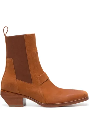 Rick Owens Leather ankle boots