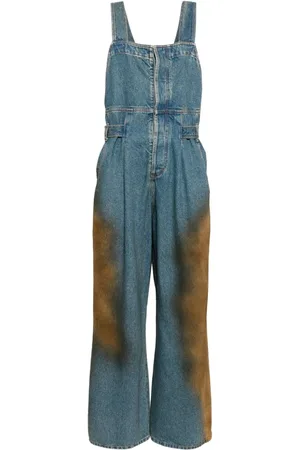 UMA WANG Panda denim jumpsuit