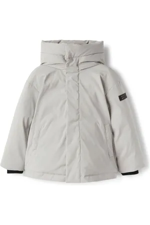 Il gufo Fleece-lining rain jacket