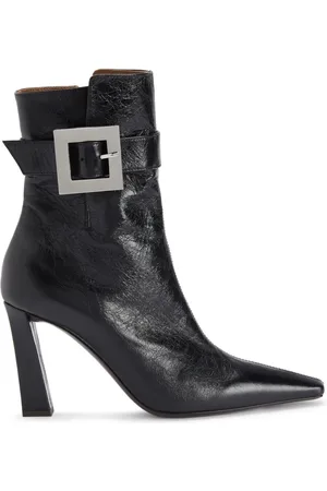 Giuseppe Zanotti Seattle buckle leather ankle boots