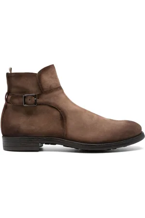 Officine creative Decorative-buckle ankle boots