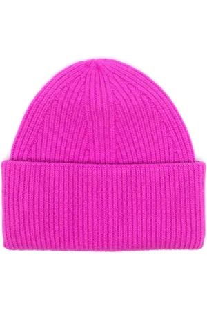 LANEUS Ribbed beanie hat