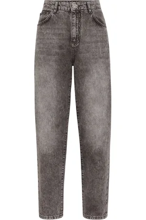 Philipp Plein High-waisted tapered jeans