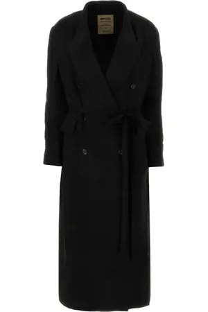UMA WANG Asymmetric double-breasted coat