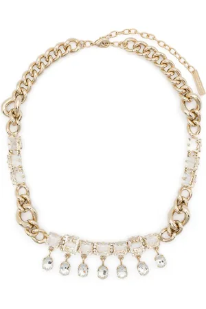 ERMANNO SCERVINO Crystal chain necklace