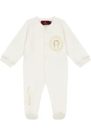 Aigner Logo-print babygrow
