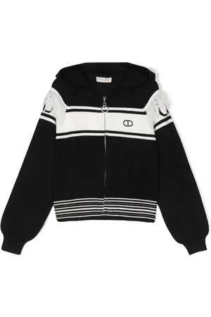 Twin-Set Stripe-detail cardigan