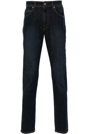 BRIGLIA Logo-patch jeans