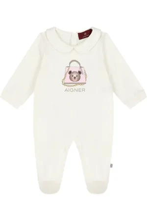 Aigner Graphic-print babygrow