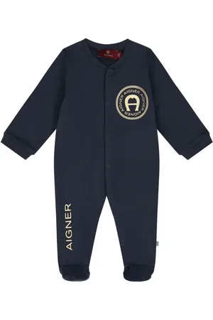 Aigner Logo-print babygrow