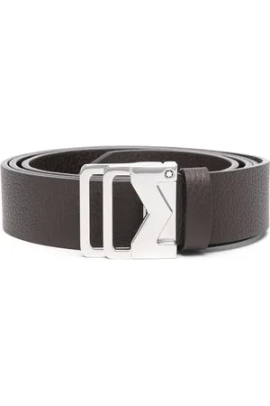 Montblanc Leather grainy belt