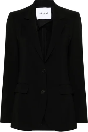Callas Milano Andre single-breasted textured blazer