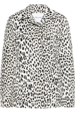 Callas Milano Cairo leopard-print jacket