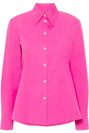 Callas Milano Brooks pointed-collar cotton shirt