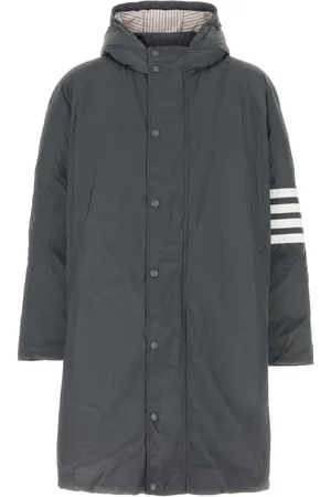 Thom Browne 4-Bar down hooded parka