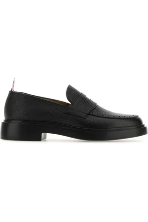 Thom Browne Pebbled leather penny loafers