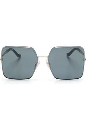 Etro Luxury Metal oversize-frame sunglasses