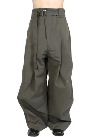 FFFPOSTALSERVICE Belted wide-leg trousers
