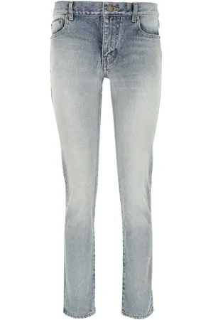Saint Laurent Mid-rise straight-leg jeans