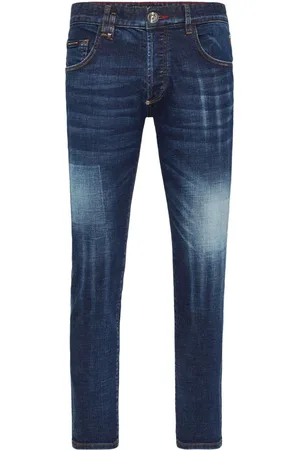 Philipp Plein Skull mid-rise skinny jeans