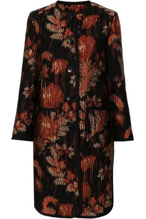 Etro Abstract-jacquard coat