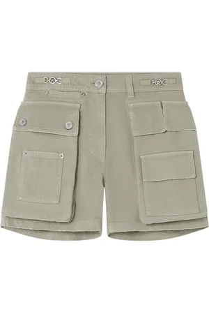 VERSACE Cargo denim shorts