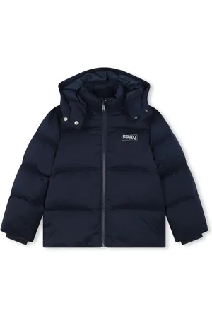 Kenzo Water-repellent hooded puffer jacket